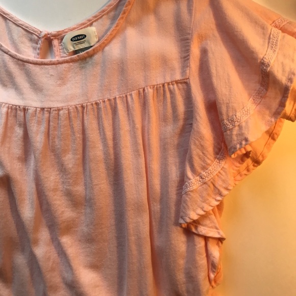 Short sleeve blouse muted pink xl 14 - Picture 8 of 10